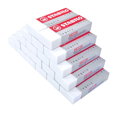 Gomma - Stabilo Legacy - Senza Pvc - Confezione Da 20