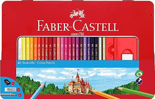 Faber-Castell 115888 Astuccio 48 Matite Colorate