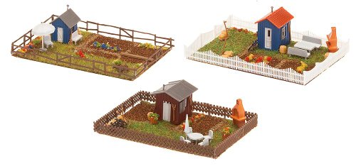 Faller 272551 - Modellismo Ferroviario, Set Di Orticelli Privati