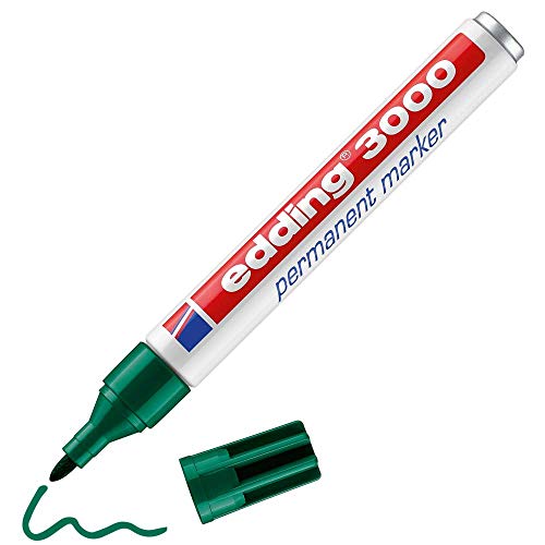 Edding 3000 Pennarello Indelebile Verde