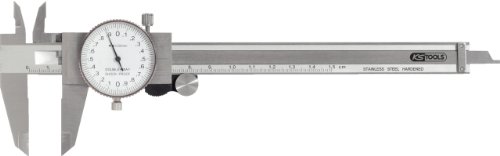 Ks Tools 300.0547 Calibro A Corsoio A Quadrante,Precisione +/-0.02