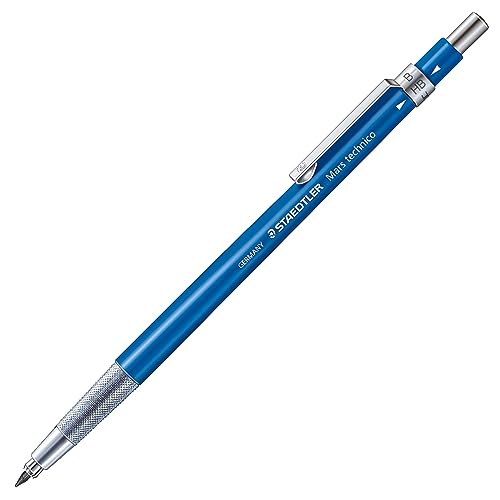 Staedtler Portamine Mars Technico Con Punta Hb Da 2 Mm, Perfetta Per Il Disegno Tecnico O Artistico O La Scrittura, 780 C, Blau