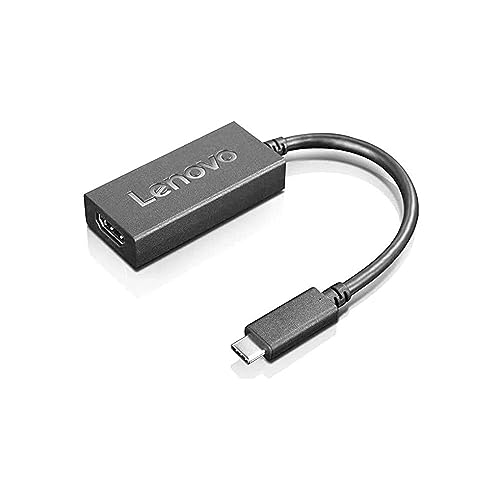 Lenovo 4X90R61022 Cavo E Adattatore Video 0,24 M Usb C Hdmi Tipo A (Standard) Nero