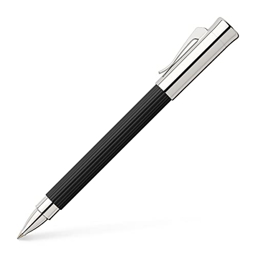 Graf Von Faber-Castell 141570 - Penna Roller Nera Tamitio, Refill 0,5 Mm, 1 Pz.
