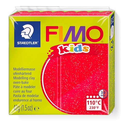 Staedtler Giocattolo, Colore Glitter Rosso (212), Unica, 8030-212 St
