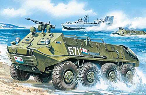 Icm 72901 - Modellino Veicolo Corazzato Da Trasporto Truppe Btr-60 P