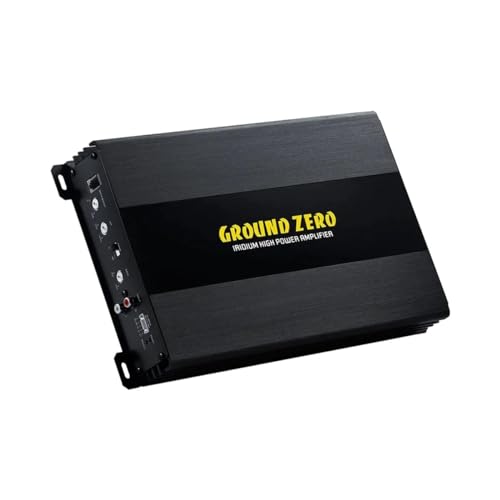 Ground Zero Gzia 1.700D | 630 Watt Rms | Monoblock