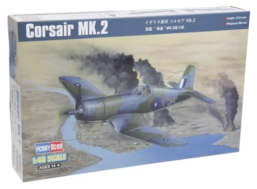 Hobbyboss - Modellino Aereo Corsair Mk.2 Scala 1:48