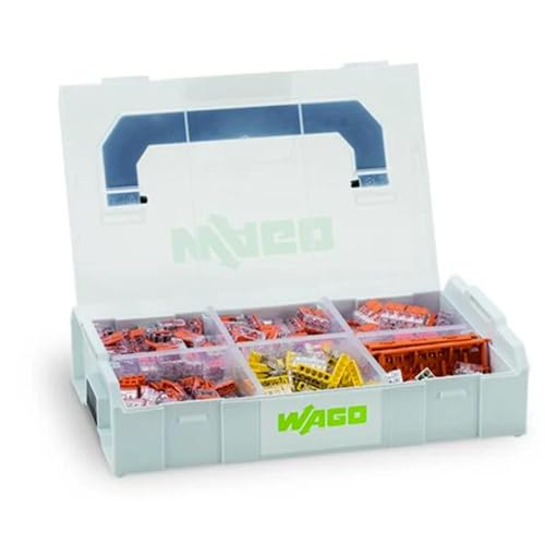 Wago 887 – 955 Collegamento Morsetti Set, Grigio Chiaro