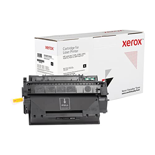 Xerox Cartuccia Toner Para Hp 49X / 53X Laserjet 1320(Q5949X/ Q7553X) Negro, Aluminium, Nero