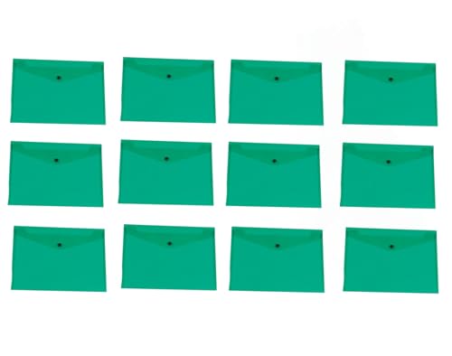 Q Connect-Cartellina A4 In Polipropilene, Colore: Verde