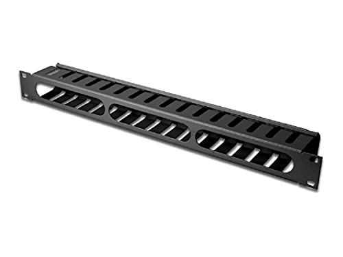 Equip 327313/Attrezzatura Di Gestione Dei Cavi, Pannello Di Gestione Dei Cavi Da 19", Colore: Nero