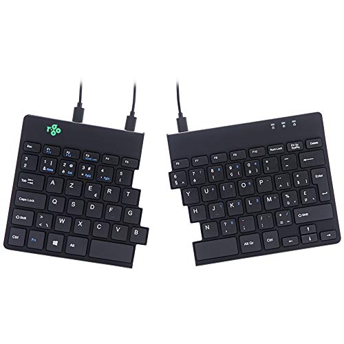 Split Keyboard. (Be). Black