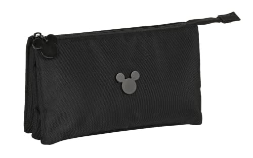 Safta Articolo, Astuccio Triplo Topolino Premium Unisex-Bambini E Ragazzi, Multicolore, M