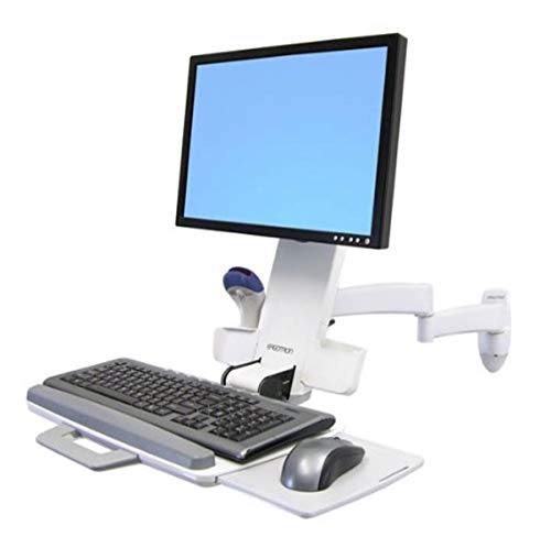 Ergotron 200 Series Combo Arm Weiss