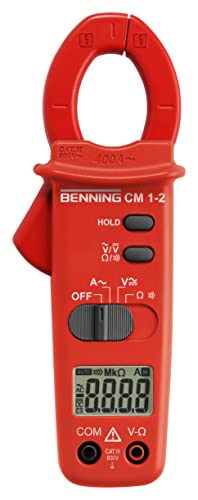 Benning Cm 1-2 - Multimetro A Pinza Di Corrente, 044062