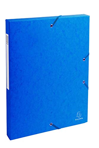 Boite De Classement Exabox En Carte Lustree Nature Future - Dos De 25Mm - 24X32Cm Pour A4