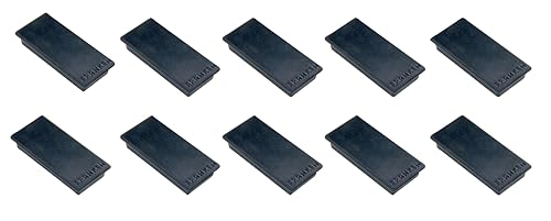 Franken Hm2350 10 - Magneti, Dimensioni: 23 X 50 Mm, 1.000 G, Colore: Nero