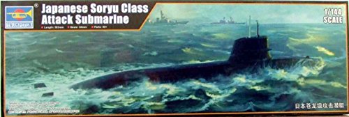 Trumpeter-1/144 Jmsdf Soryu Klasse U-Boot Modellino In Plastica, Accessori Per Treni, Hobby, Modellismo, Multicolore, Tru05911