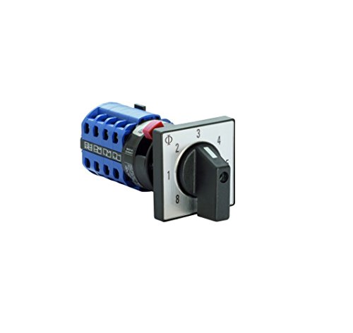 Kraus & Naimer Ch10 A007-624 Ft2 Voltmetro Commutatore 360° Grigio, Nero, 1 Pezzo.