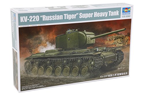 Trumpeter 05553 – Modellino Kv 220 Russo Tiger Super Heavy Tank