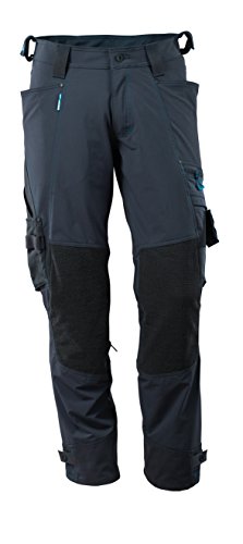 Mascot- Pantaloni Elastici In Fibra Dyneema, 76C46, Black/Blue