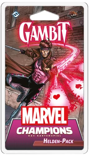 Fantasy Flight Games | Marvel Champions: Lcg – Gambit | Espansione Degli Eroi | Gioco Di Carte | 1-4 Giocatori | Dai 12+ Anni | 45-90 Minuti | Tedesco