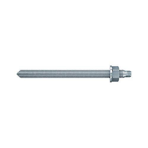 Fischer Barra Di Ancoraggio Rg M20 X 350 Acciaio Classe 5.8 Con Dado E Rosetta, 10 Pezzi Per Confezione,95707
