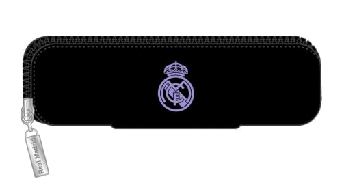 Safta Portatodo Estrecho Silicona Real Madrid 1ª Equipación 22/23, 200X20X55 Mm - Astuccio Stretto In Silicone Real Madrid 22/23, 200X20X55 Mm Unisex