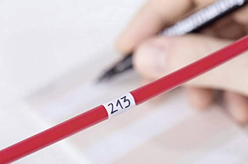 Hellermanntyton 598-40402 Hsmb-C4-1402-Wh-1402-Cl/Wh Camino Per Etichette Bianco 1 Pezzo.