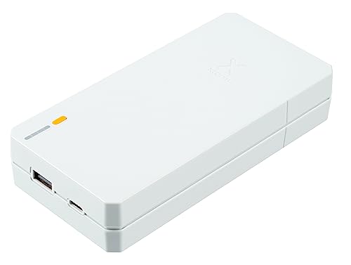 Xtorm Power Bank Essential Da 15 W, 20.000 Mah, Colore Bianco, Ricarica Rapida, 2 Porte Compatibili Con Smartphone E Tablet