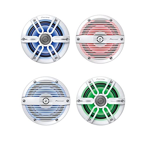 Pioneer Ud-Me650Led - Kit Di Illuminazione A Led Per Altoparlanti Esterni Ts-Me650Fc E Ts-Me650Fs, Illuminazione Rgb, Protezione Dall'Acqua Ipx7, Prot