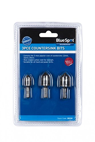 Blue Spot Tools 20310 - Svasatori Conici (3 Pezzi)