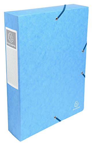 Boite De Classement Exabox En Carte Lustree Nature Future - Dos De 60Mm - 24X32Cm Pour A4