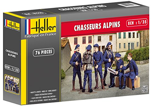Heller 81223 - Scarpiera Alpin, 76 Pezzi, Scala 1:35
