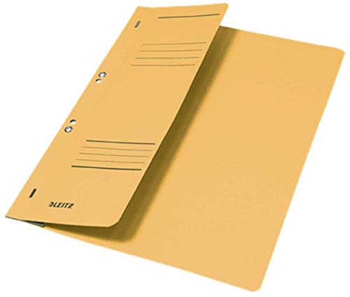 Leitz Cartelle Con Occhielli In Cartoncino Manilla - F.To A4 - Giallo - 1 Pezzo - 37400015