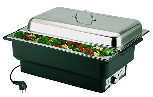 Aps Elektro-Scaldavivande Dish - Eco - Ca, 63 X 36 Cm, Altezza 29 Cm Acqua Vasca In Plastica Gn 1/1 In Acciaio Inox Cibo Contenitore 8,5 Litri