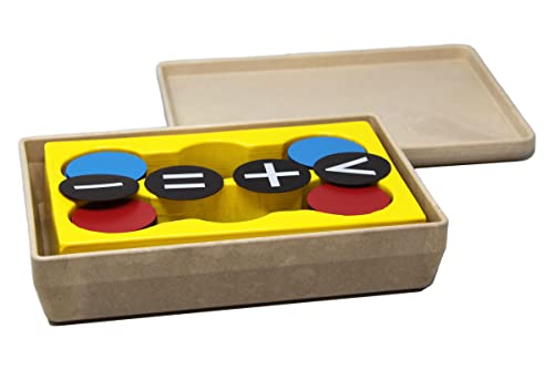 Wissner- Set Di Piastre Magnetiche Reversibili Rooso/Blu, Multicolore, Wissner080802.000