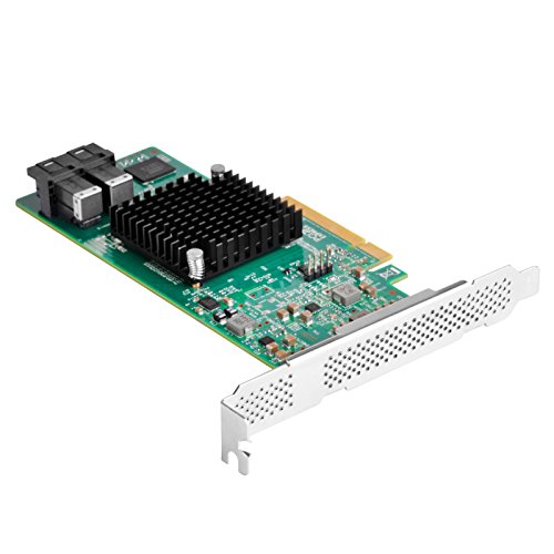 Silverstone Sst- Ecs05 - Controller Di Livello Server Pci-E Express Gen 3.0 X8 Sas / Sata (6Gb/S) Lsisas3008, Supporta Low Profile, Raid 0,1,1E,10