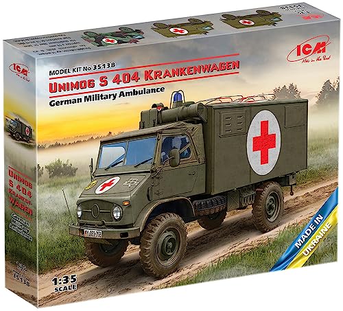 Icm Unimog S 404 German Military Ambulance