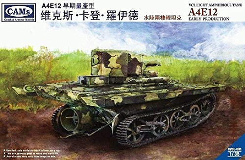 Cam Cv35-001 - 1/35 Vlc Luce Anfibio Serbatoio A4E12, Modelli Riich