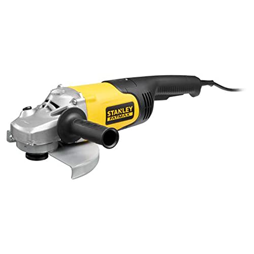 2000W 230Mm Grinder 6500Rpm Speed M14 Shaft Thread With 3 Position Side Handle And Stanley Brand Disc Change Key