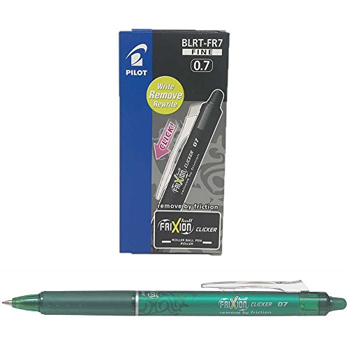 Pilot Boligrafo Borrable Frixion Clicker Verde -12U-