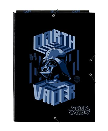 Star Wars Digital Escape - Cartella A Libro Con 3 Risvolti, Ideale Per Bambini Di Diverse Età, Comoda E Versatile, Qualità E Resistenza, 26 X 36,5 Cm,