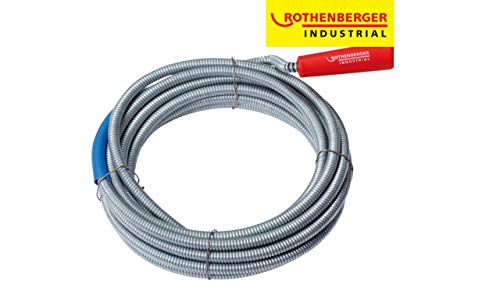 Rothenberger Industrial Abflussreiniger Spirale Mit Rückholbohrer Ø 9 Mm, Länge 7 M