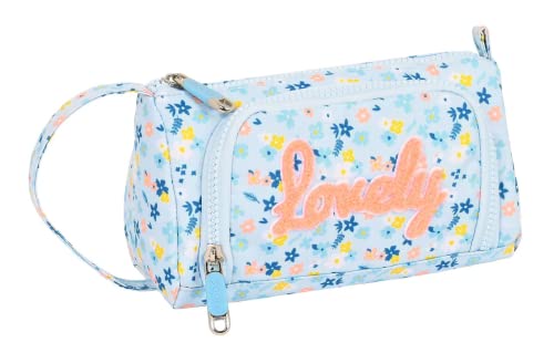 Moos Safta-Port. C/Tasca Pieghevole Vuota Recic Lovely 20 X 11 X 8,5 Cm, Multicolore (412222917), Unisex-Bambini E Ragazzi