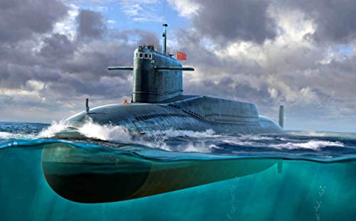 Trumpeter 05910 - Piano Tipo 092 Xia Class Submarine Scala 1/144 In Plastica Modello Kit Modello Da Assemblare