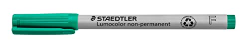 Staedtler 316-5 Penna A Inchiostro Lumocolor, Non-Permanente, 0.6 Mm, Confezione Da 10 Pz