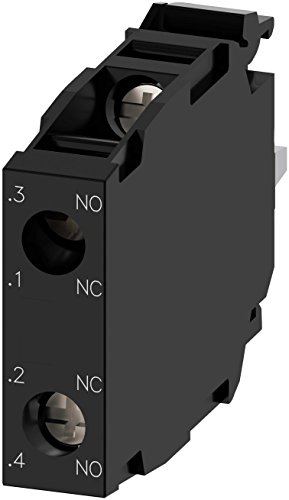 Siemens Sirius – Modulo Contatto 1 Na + 1Nc Morsetto Vite Per Fissaggio Placca Frontale