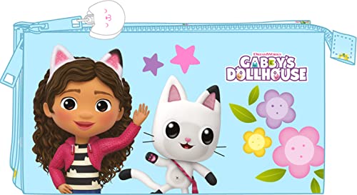 Portatodo Triple Gabby'S Dollhouse, Blu Chiaro, Estándar, Casual